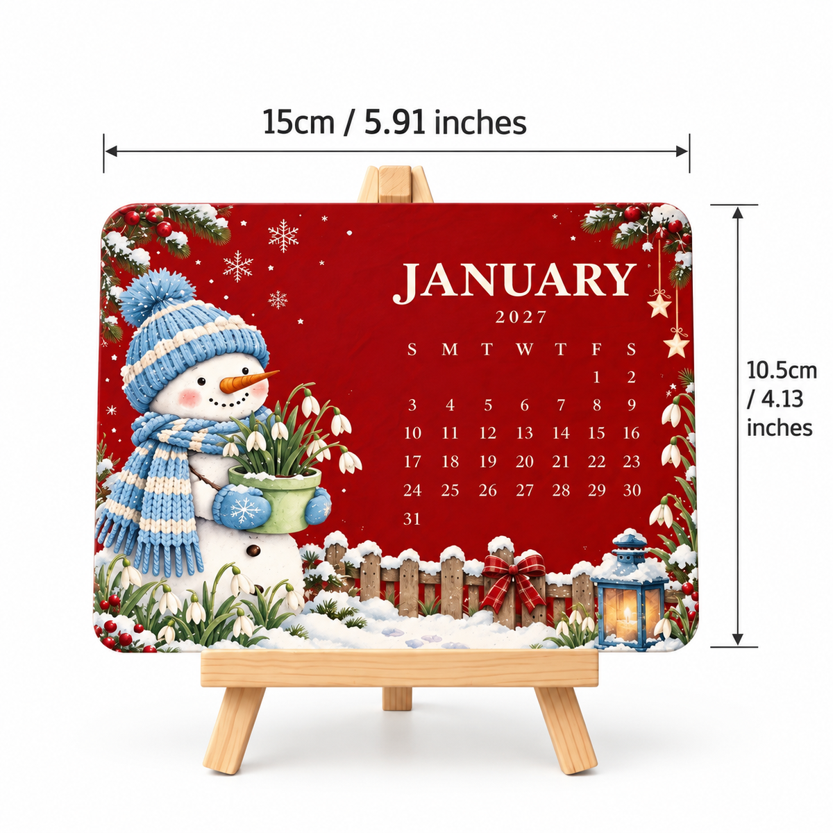 🎄Last Day Promotion !🌱 Christmas Special Edition – Eco-friendly, plantable “timeless” seed calendar 2027 🌸🌿