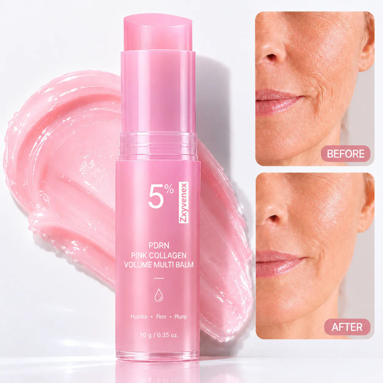 🔥LAST DAY 60% OFF Zxyvenex Korean Pink CollagenVolume Multi Balm