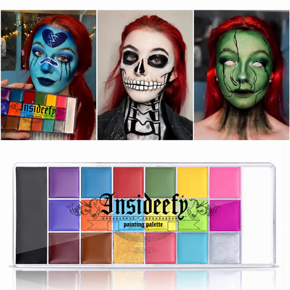 Insideefy 20 Color Face Body Paint Set