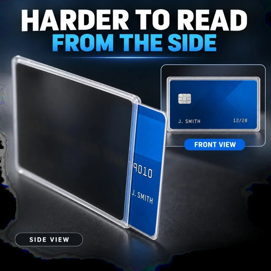 Side-View Privacy Card Sleeve - Protect your personal privacy