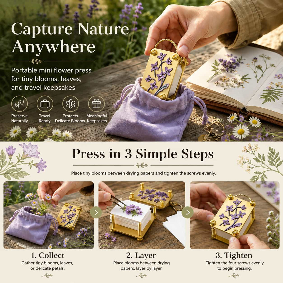 Micro Flower Press