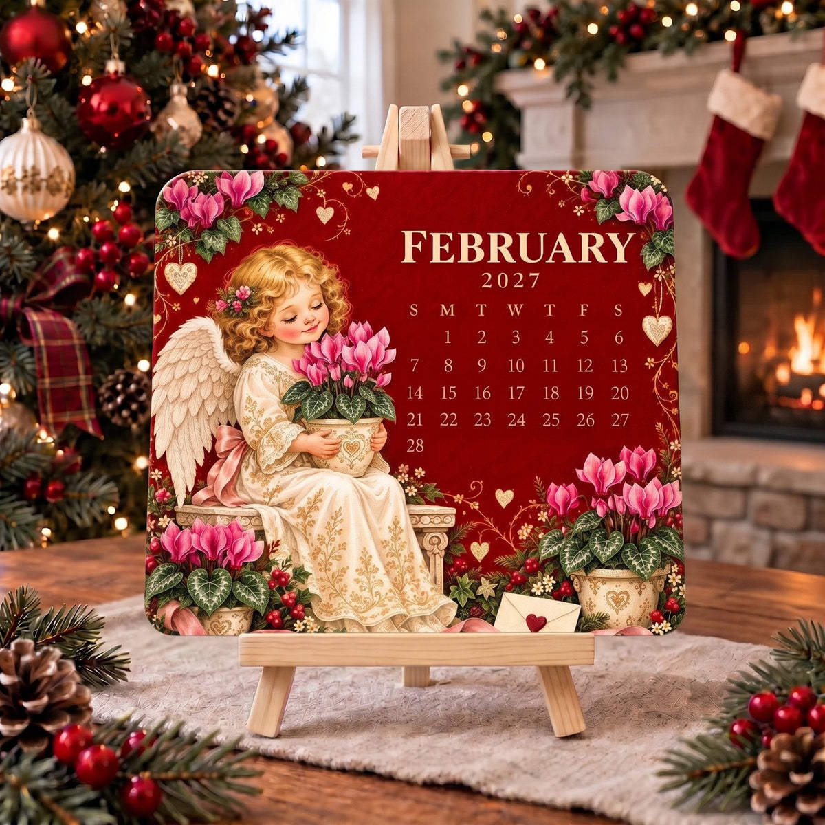 🎄Last Day Promotion !🌱 Christmas Special Edition – Eco-friendly, plantable “timeless” seed calendar 2027 🌸🌿