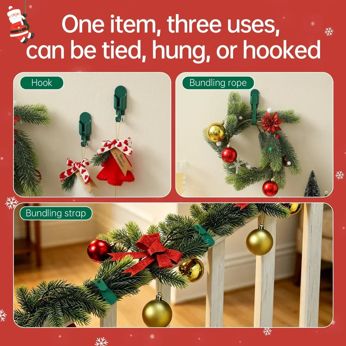 🎄Rugged, Durable, Versatile✨ Christmas Hangers