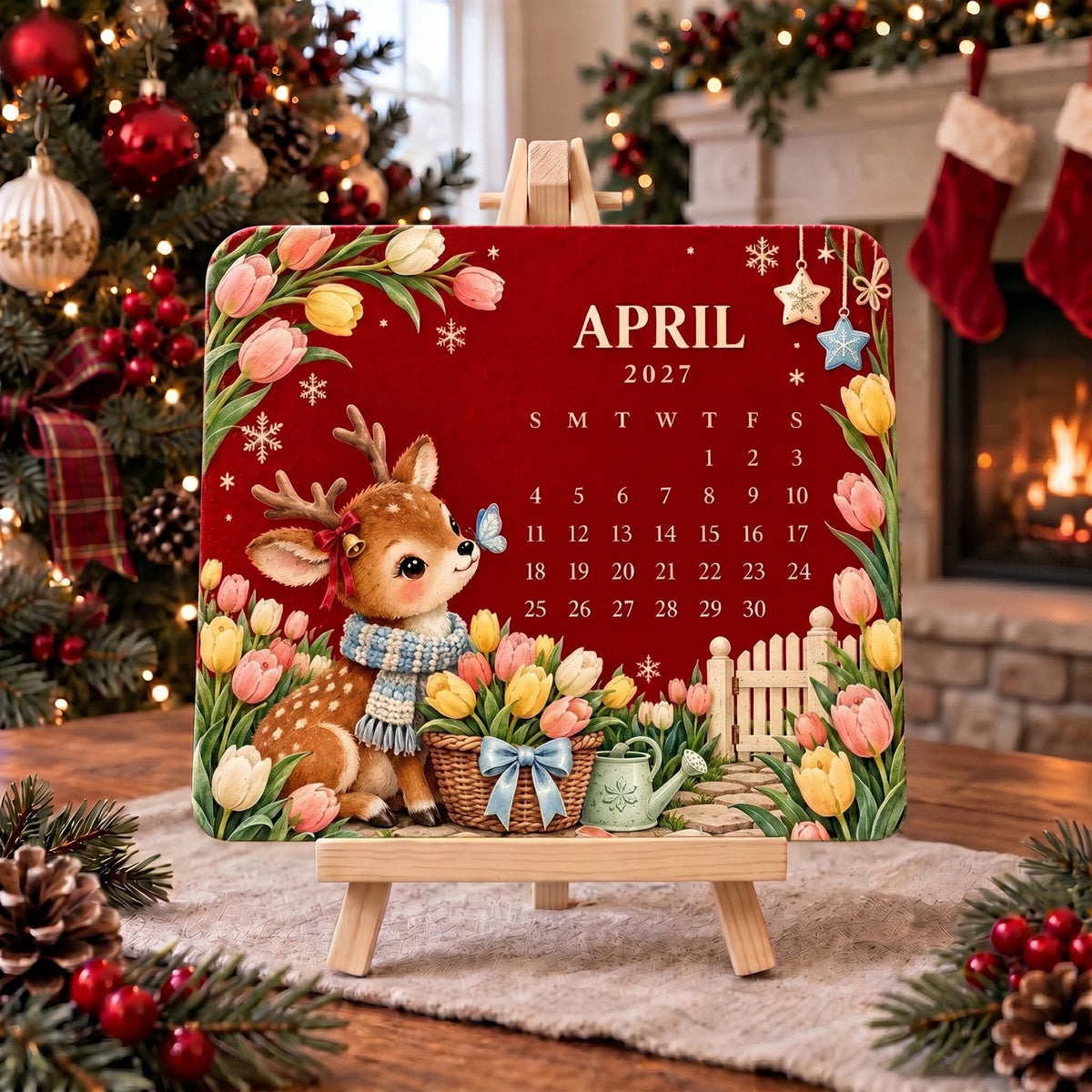 🎄Last Day Promotion !🌱 Christmas Special Edition – Eco-friendly, plantable “timeless” seed calendar 2027 🌸🌿