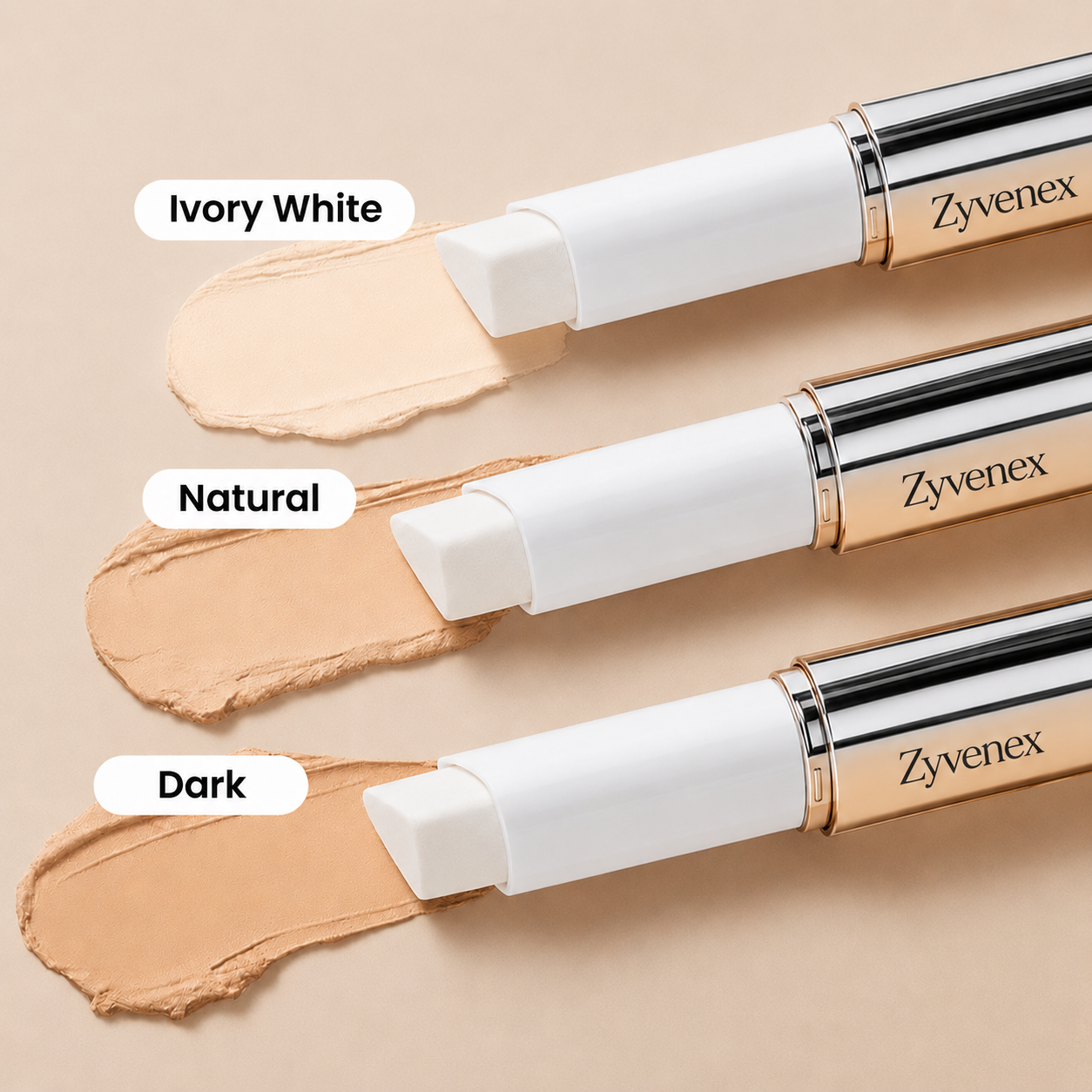 🔥LAST DAY 60% OFF Zyvenex™ Korean Color-Changing Foundation stick✨