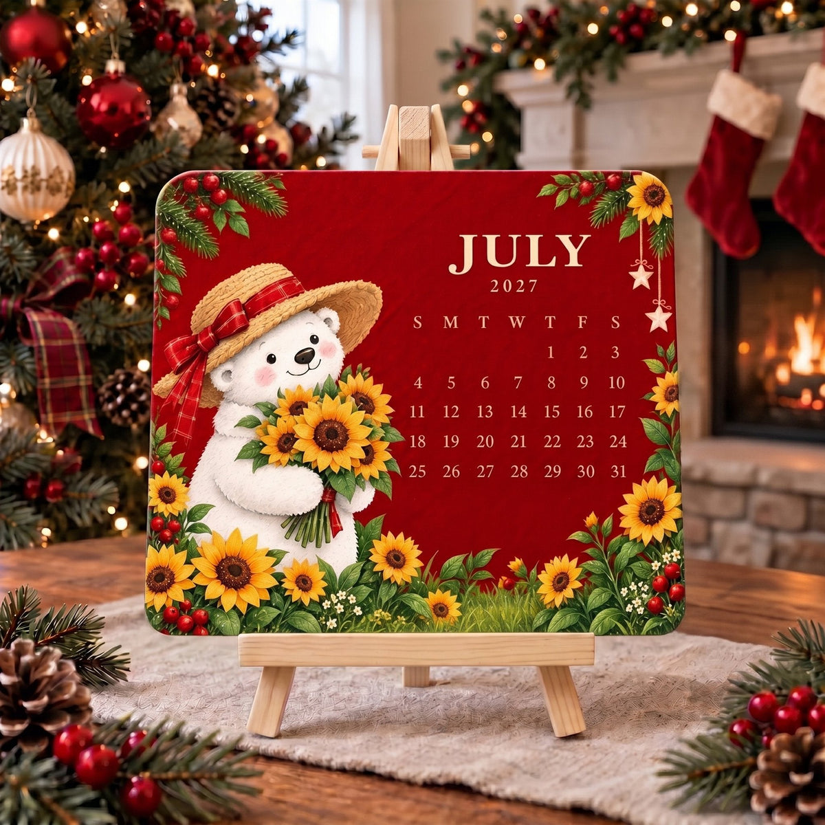 🎄Last Day Promotion !🌱 Christmas Special Edition – Eco-friendly, plantable “timeless” seed calendar 2027 🌸🌿