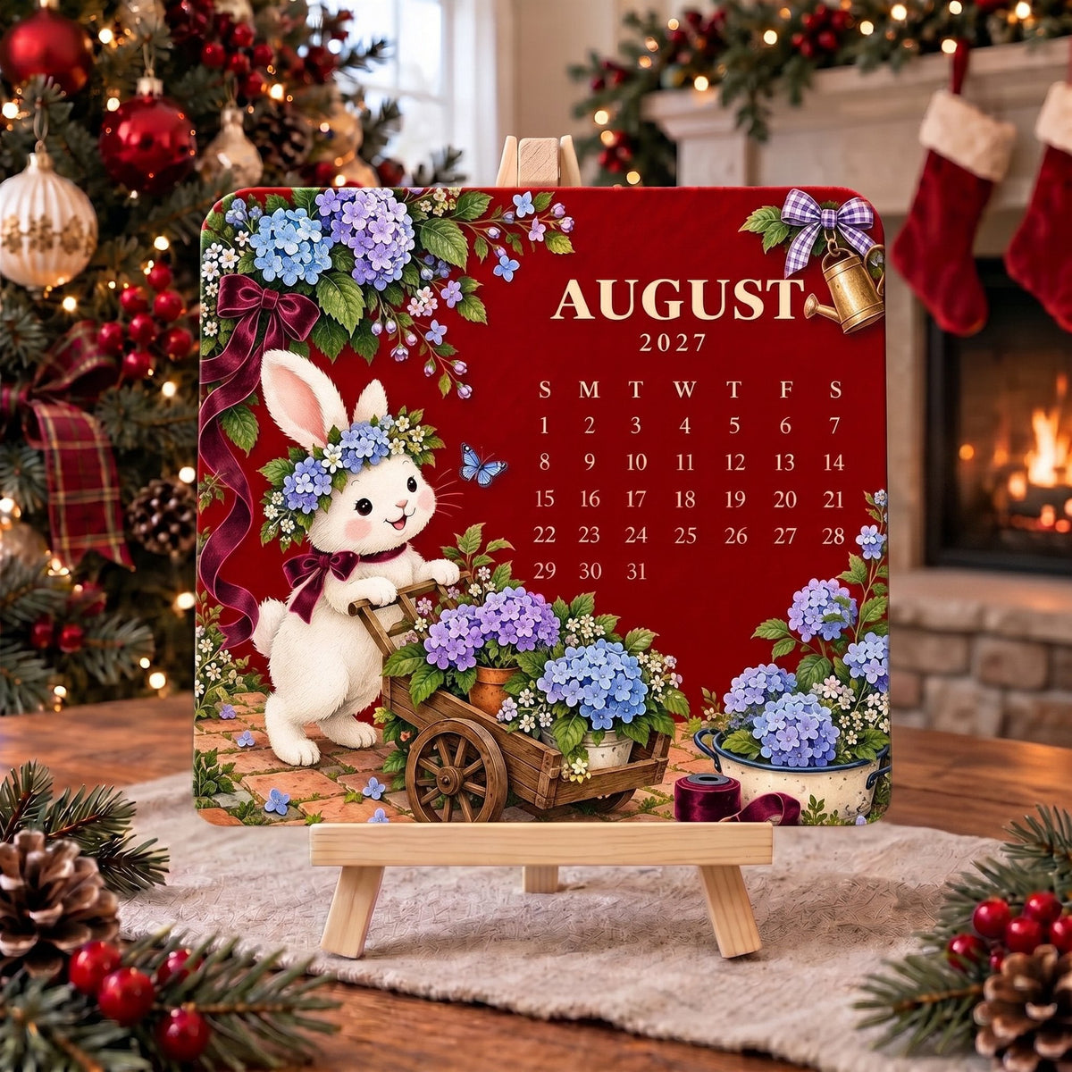 🎄Last Day Promotion !🌱 Christmas Special Edition – Eco-friendly, plantable “timeless” seed calendar 2027 🌸🌿