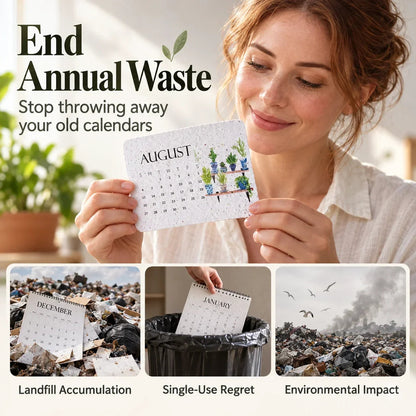 🌱Eco-Friendly Plantable “Timeless” Seed Calendar