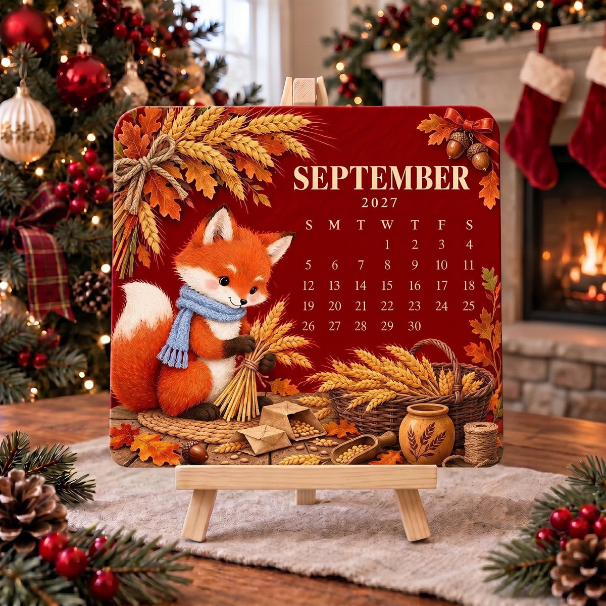 🎄Last Day Promotion !🌱 Christmas Special Edition – Eco-friendly, plantable “timeless” seed calendar 2027 🌸🌿
