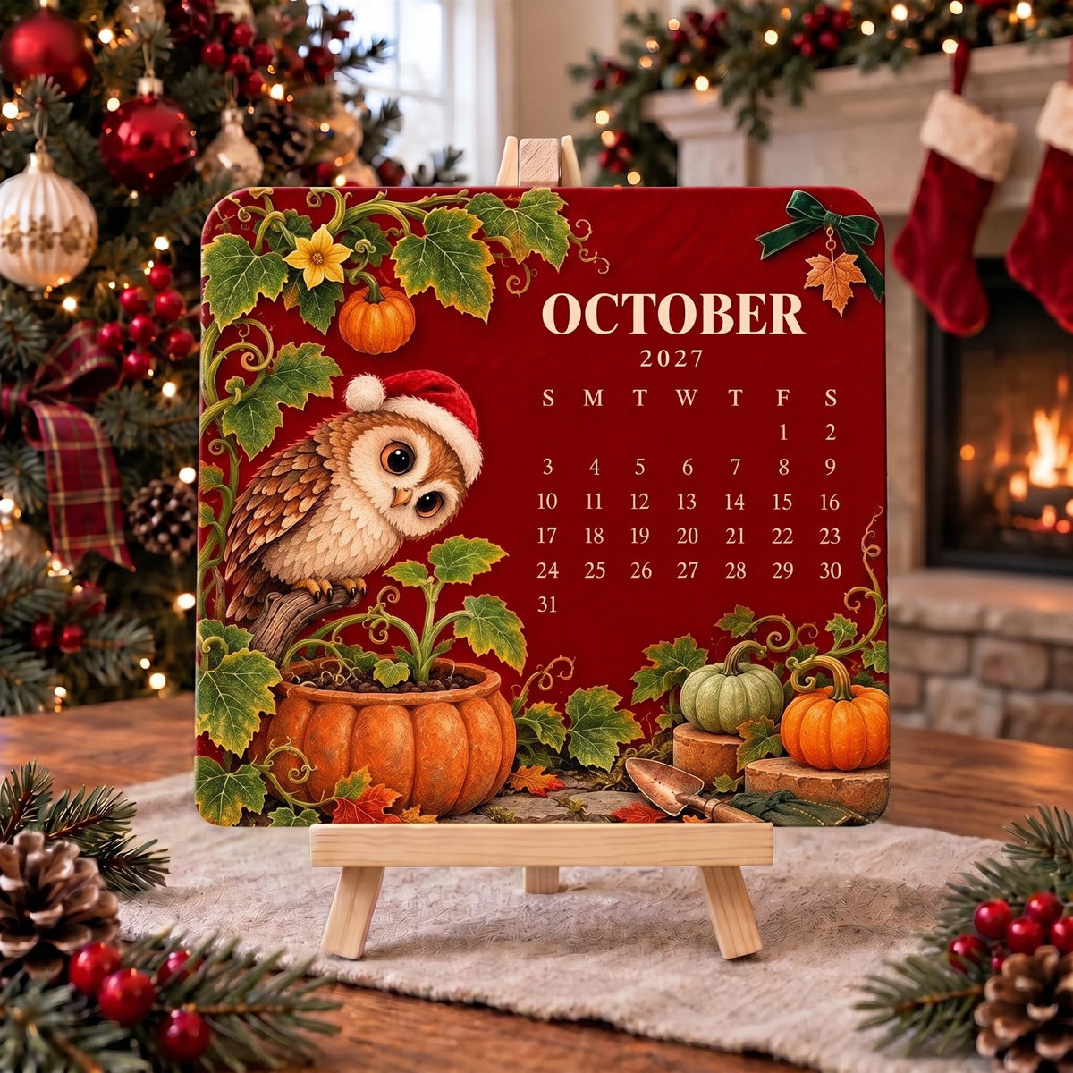 🎄Last Day Promotion !🌱 Christmas Special Edition – Eco-friendly, plantable “timeless” seed calendar 2027 🌸🌿