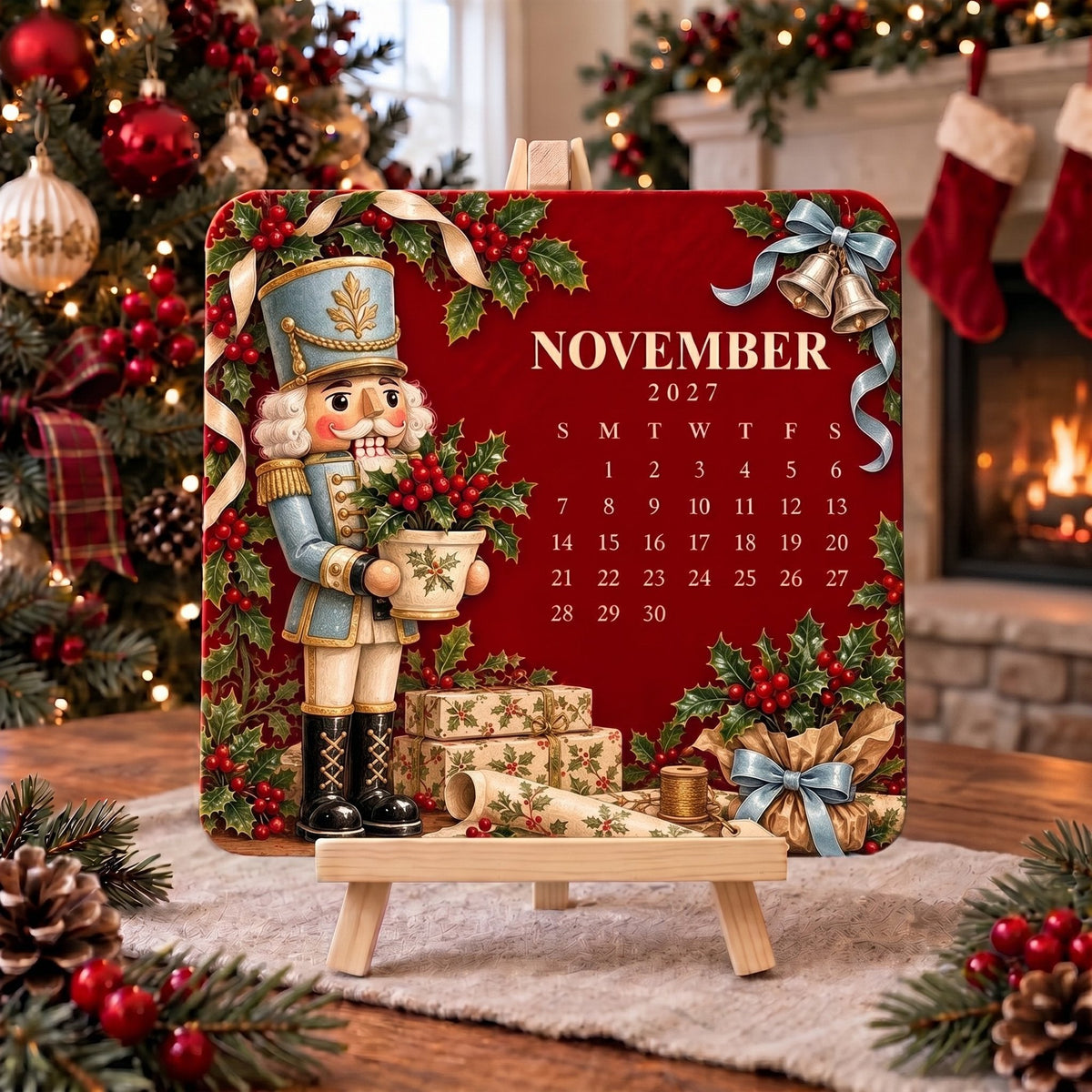 🎄Last Day Promotion !🌱 Christmas Special Edition – Eco-friendly, plantable “timeless” seed calendar 2027 🌸🌿