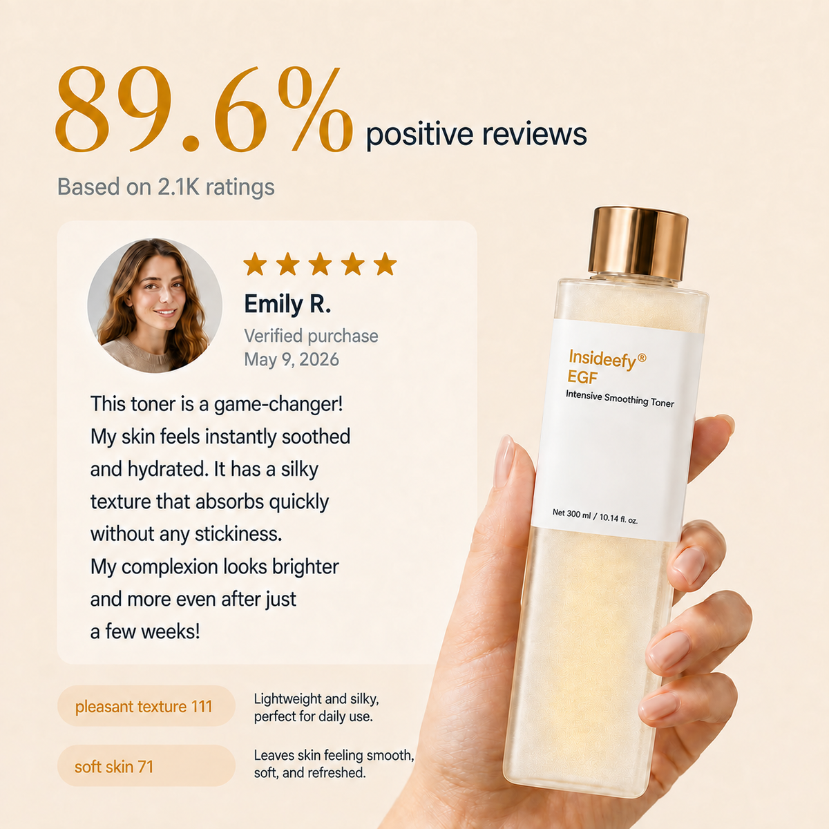 EGF  Firming Toner