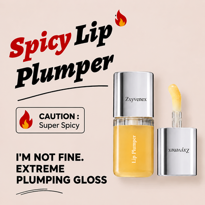 🔥LAST DAY 50% OFF💋Zxyvenex Spicy Lip Plumper - Fuller-Looking Lip Plumper Gloss