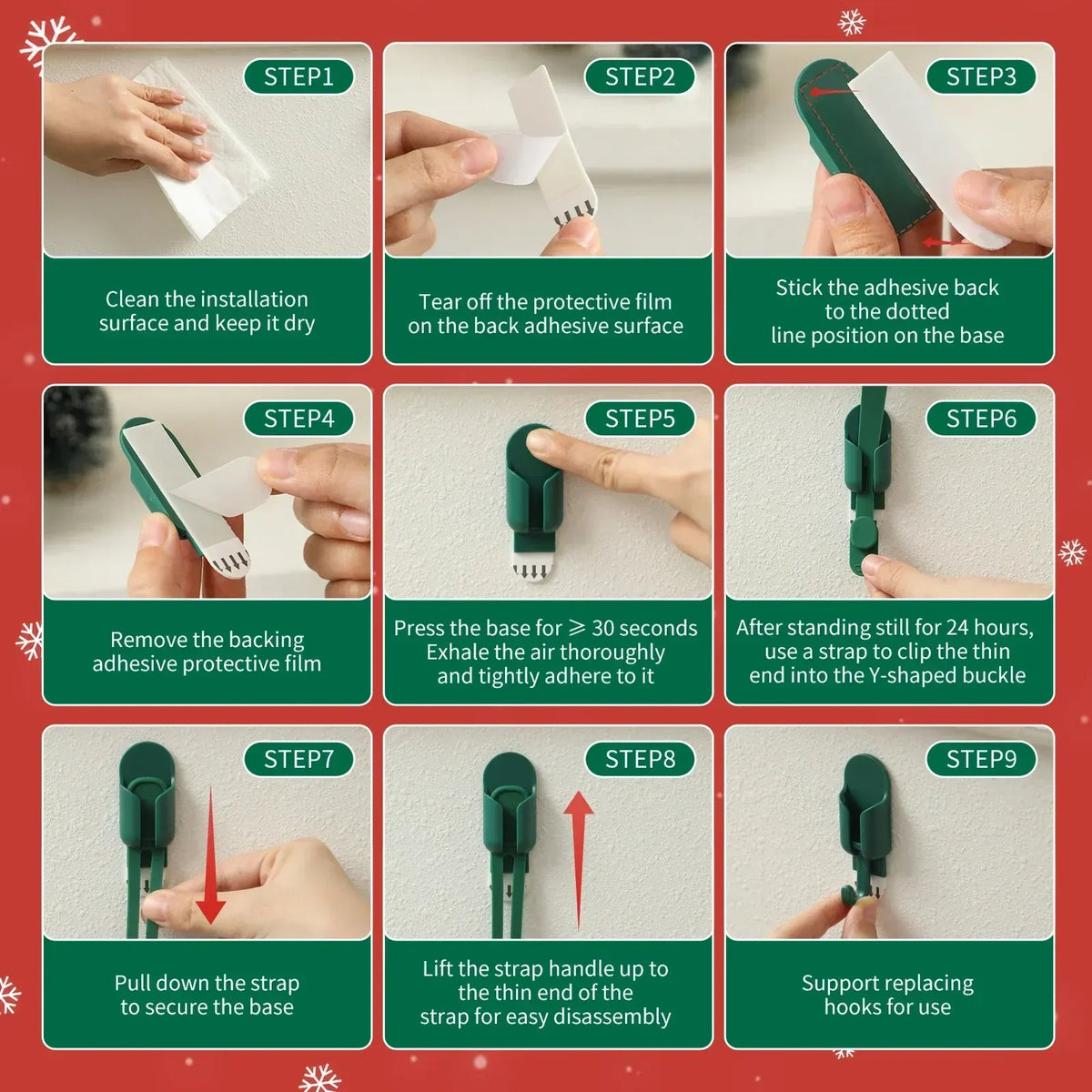 🎄Rugged, Durable, Versatile✨ Christmas Hangers