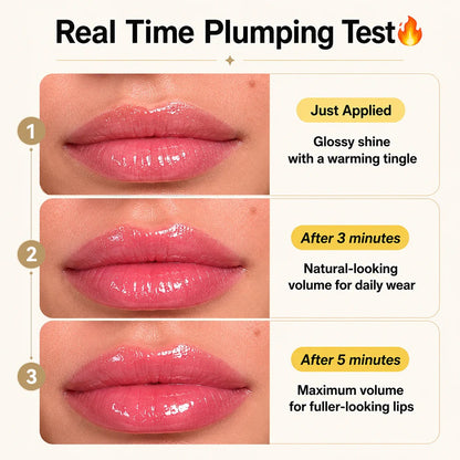 🔥LAST DAY 50% OFF💋Zyvenex Spicy Lip Plumper - Fuller-Looking LipPlumper Gloss
